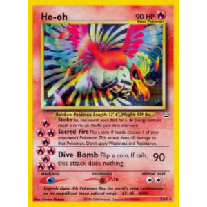 ホウオウ ho-oh 7/64　英語　海外 ホウオウ 海外版 英語版 25th Ho-Oh - 1/25 -【Card Chicken】